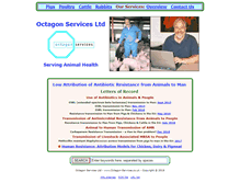Tablet Screenshot of octagon-services.co.uk